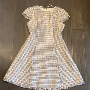 Fit & flare tweed dress